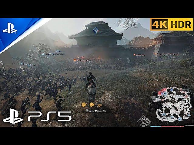 "Dynasty Warriors: Origins" [ Battle of Sishui Gate Expeditionary ] (ps5) 60fps #4k