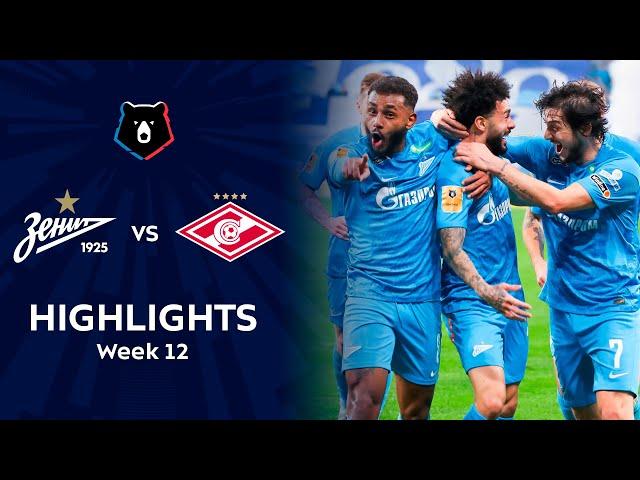 Highlights Zenit vs Spartak (7-1) | RPL 2021/22