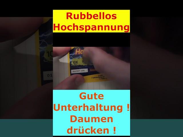 Hochspannung - Rubbellos Hochspannung an Tag 71 öffnen