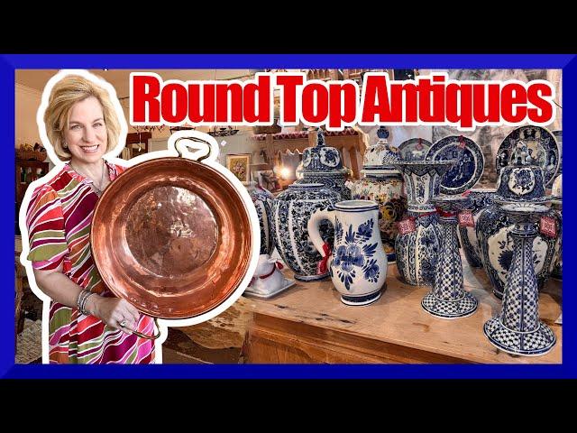 Design inspiration! Round Top Antiques & Design Center has vintage, antique, and upcycled treasures!