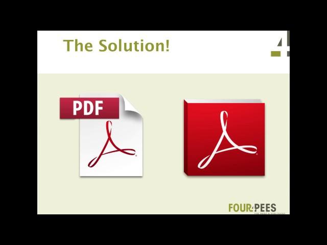 Introduction to PDF A David van Driessche from PDF Association