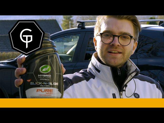 Vask og clay bilen med NYHETEN Hybrid solutions Pure wash