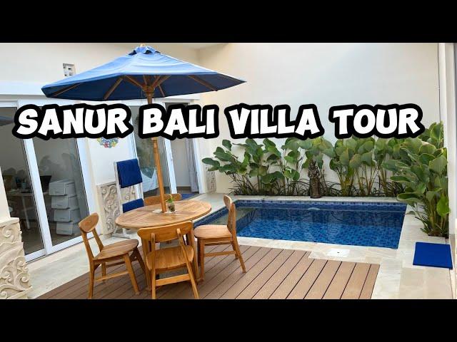 Our Villa in Bali (Sanur Tour)