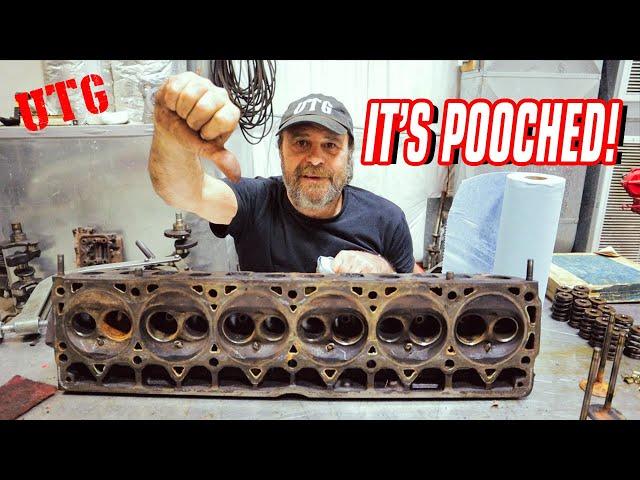 Your First Engine Job - This Is What A BAD Cylinder Head Looks Like