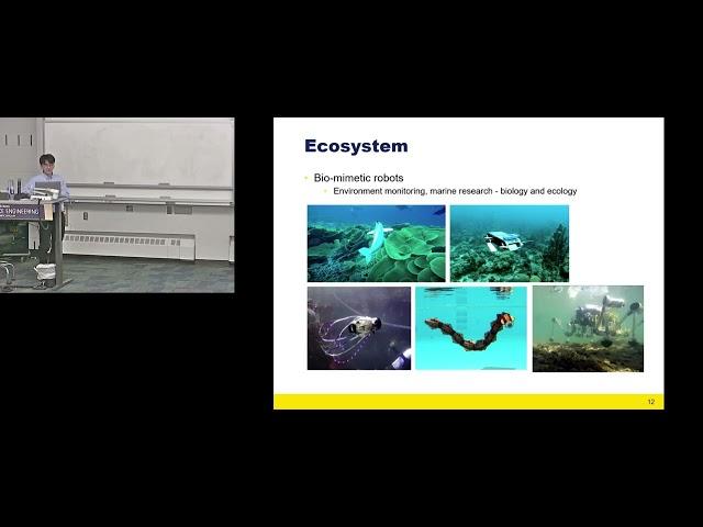 Guest  Lecture by Junwoo Jang - Mobile Robotics in Marine Environments