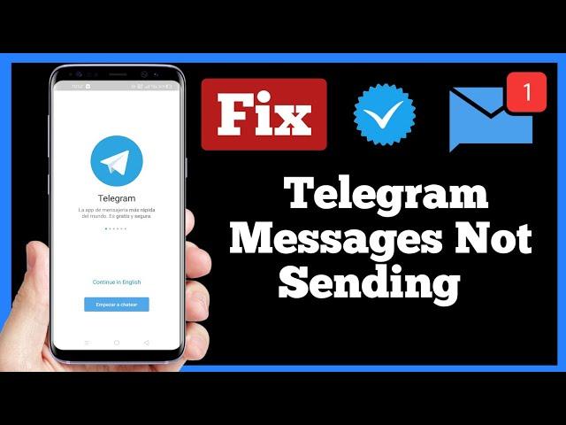 How to fix telegram Messages not Sending | telegram message not sent problem solve