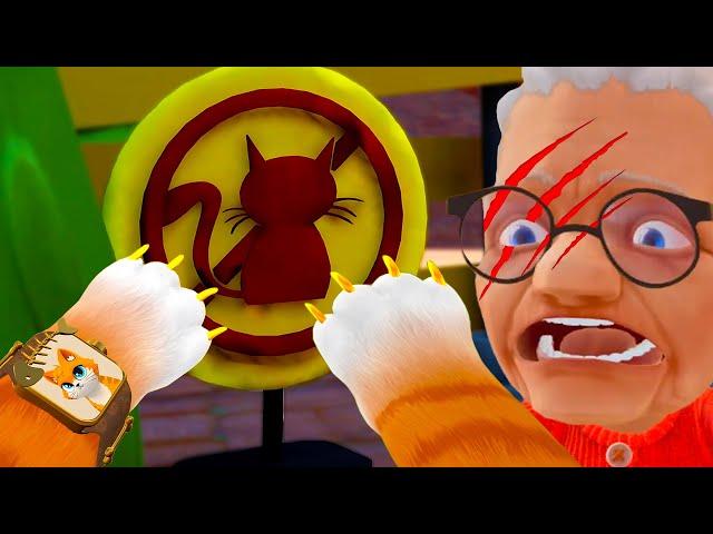 Can I Get Through the ANTI-CAT ZONE!? - I am Cat VR