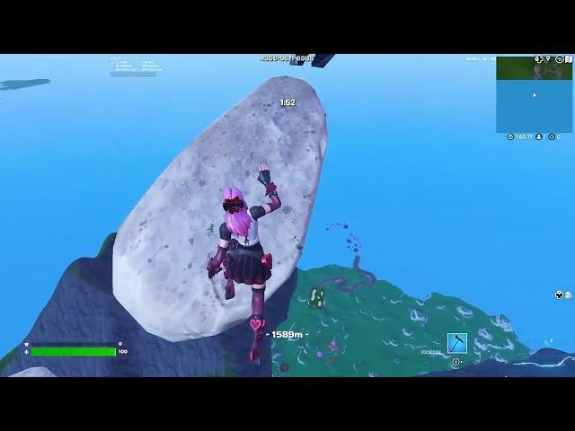 Fortnite Only Up (with glitches) Former World Record 2:54 (3:38 with moon)