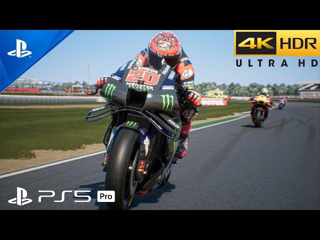 MotoGP 25 - Full Race British GP 2025 / Fabio Quartararo FQ20! Yamaha YZR-M1 V4 | PS5 Pro (4K 60FPS)