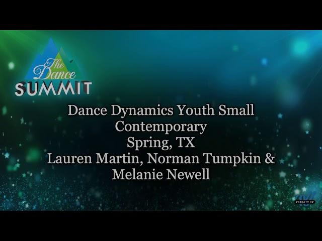 Dance Dynamics Youth Small Contemporary