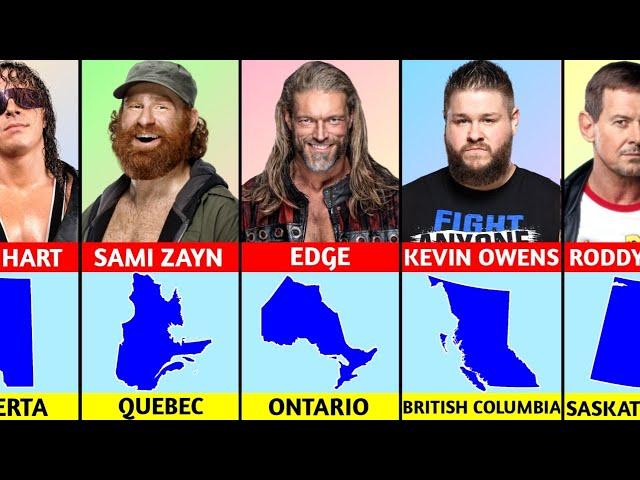 State Of Famous WWE Canadian  Wrestlers