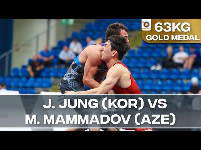 Gold Medal • GR 63Kg • Jinwoong JUNG (KOR) vs. Murad MAMMADOV (AZE)