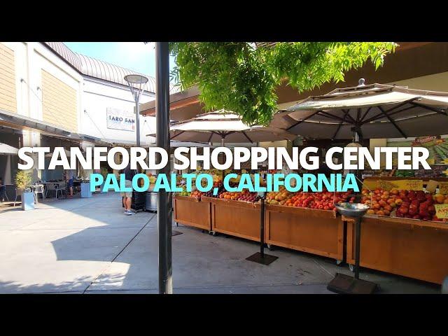 Exploring Stanford Shopping Center in Palo Alto, California USA Walking Tour #stanfordshoppingcenter