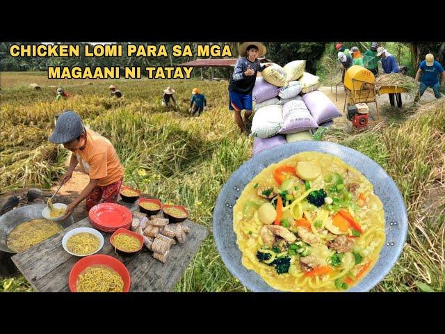 PAGLULUTO NG MERYENDA PARA SA MGA MAGAANI NI TATAY CHICKEN LOMII