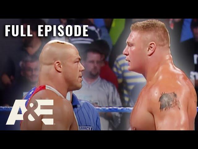 Brock Lesnar vs. Kurt Angle - Clashes in the Ring AND Personally (S1, E4) | WWE Rivals | Full Ep