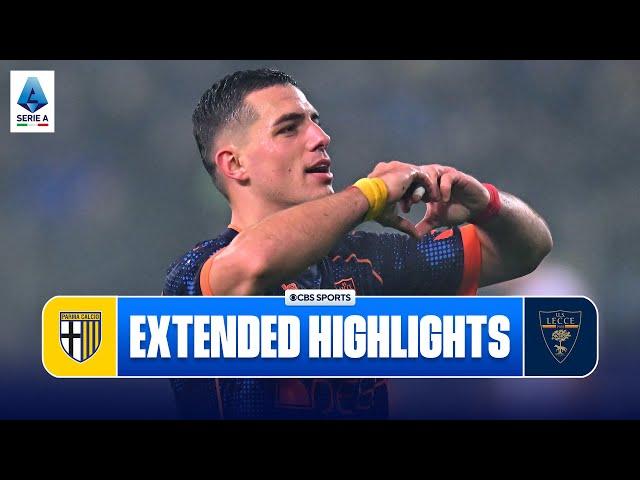 Parma vs. Lecce: Extended Highlights | Serie A | CBS Sports Golazo
