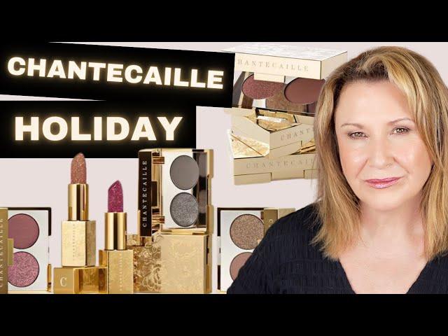 Chantecaille Gilded Garden Holiday Collection | Eyeshadow Duos & Lip Cristals | Three Looks