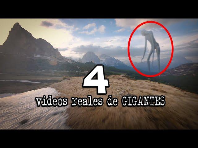 4 Impactantes avistamientos de GIGANTES en video