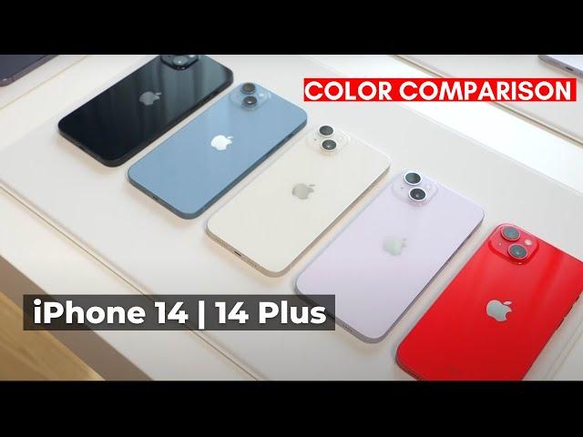 iPhone 14 Plus | 14 All Colors Comparison!