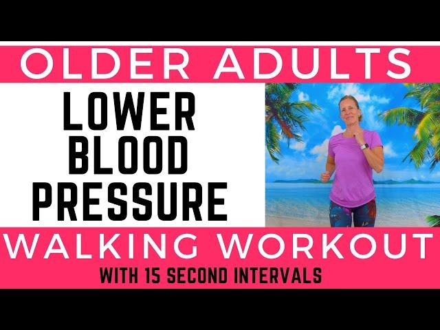 Reduce your Blood Pressure & Blood Sugar with a 10 min Beginner Walking Workout