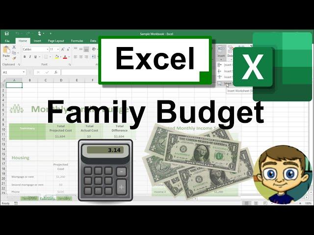 Creating a Family Budget with Excel