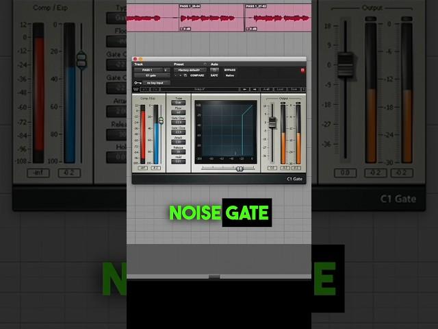 Cleaner Sounding Vocals By Using A Noise Gate!