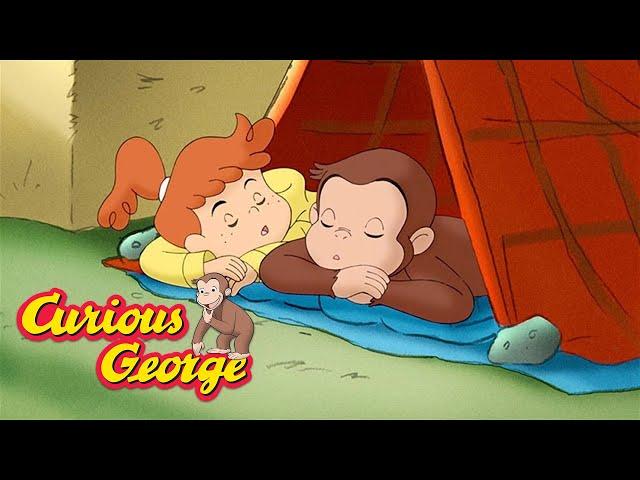 George and Allie Go Camping  Curious George  Kids Cartoon  Kids Movies