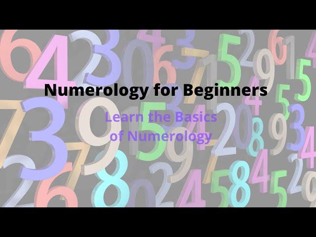 Numerology for Beginners: The Fundamentals