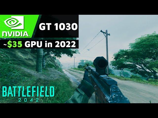 Battlefield 2042 | NVIDIA GT 1030 | i9 9900K | 720p Gameplay