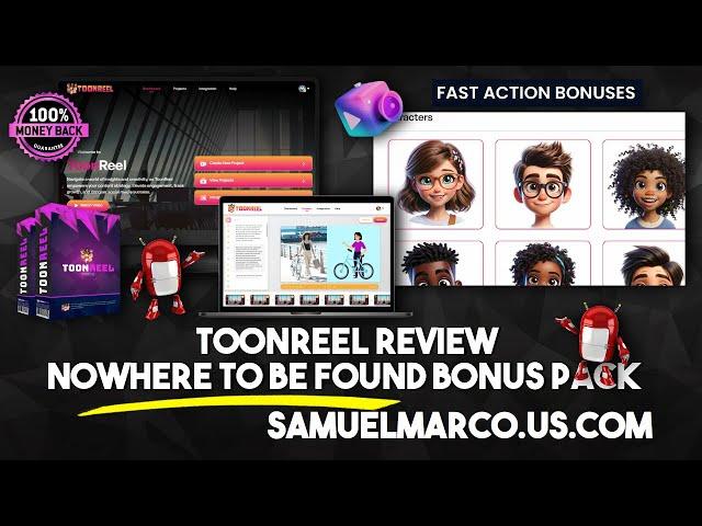  Create Toon Videos With ToonReel! Full ToonReel Review, Demo, and OTO! 