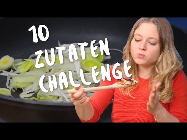 10 Zutaten Challenge - mit Zutaten von EUCH 