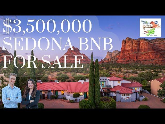 $3,500,000 Bed & Breakfast, Cozy Cactus Resort in Sedona, Arizona – Sedona Luxury Homes