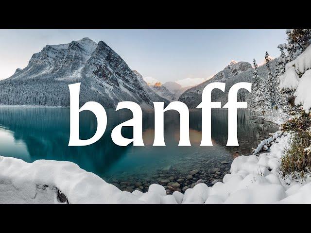 BANFF Canada Winter Travel Tips