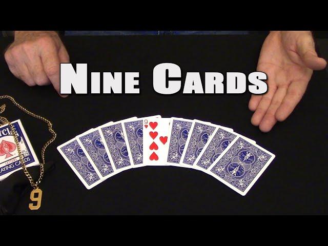 The NINE CARDS Trick ~ An In-Depth Tutorial