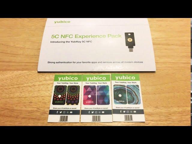 Yubico Yubikey 5C NFC Secure Web Windows iOS Android macOS Overview 9-25-20