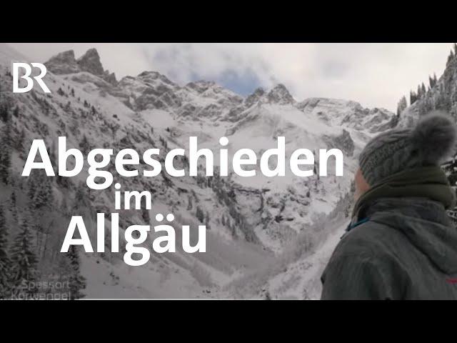 Rückzug im Allgäu: Wirtin in sechster Generation | Winter | Natur | Zw. Spessart und Karwendel | BR