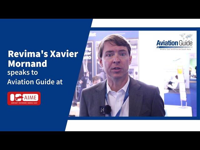 Revima's Xavier Mornand Speaks To Aviation Guide at MRO-AIME Middle East 2023, Dubai