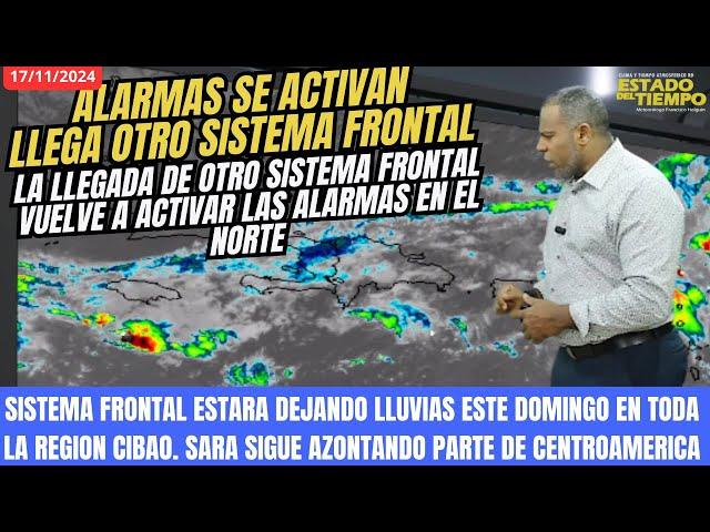 17 NOVIEMBRE. LA LLEGADA DE UN FRENTE FRIO ACTIVA LAS ALARMAS POR POSIBLES INUNDACIONES EN EL NORTE