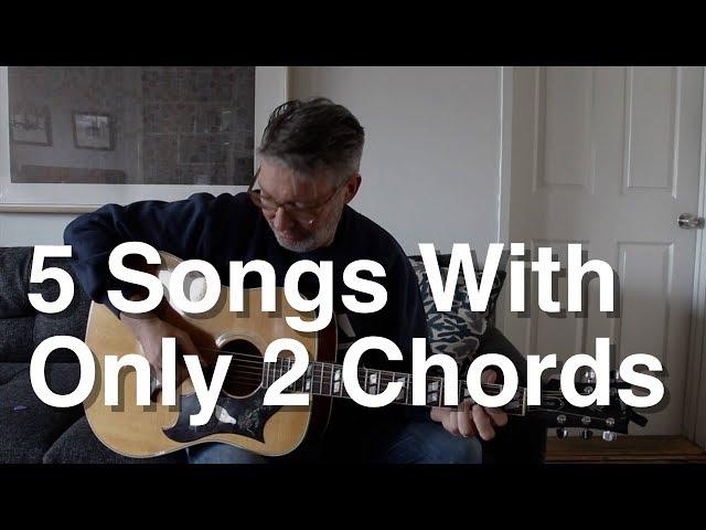 5 Songs with Only 2 Chords | Tom Strahle | Easy Guitar | Basic Guitar