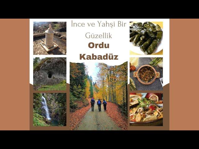 İnce ve Yahşi Bir Güzellik Ordu Kabadüz #ordu #kabadüz Kabadüzde gezilecek yerler Kabadüz Gezi Rehbe