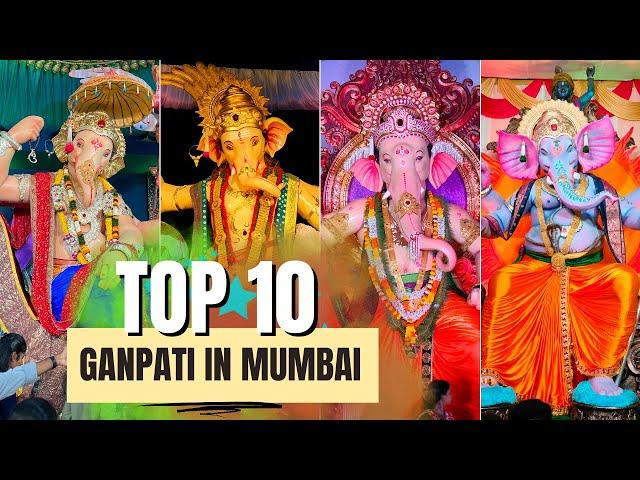 Mumbai Top 10 Unique Ganpati Darshan 2022 | Ganeshotsav 2022 | Mumbai Cha Ganpati