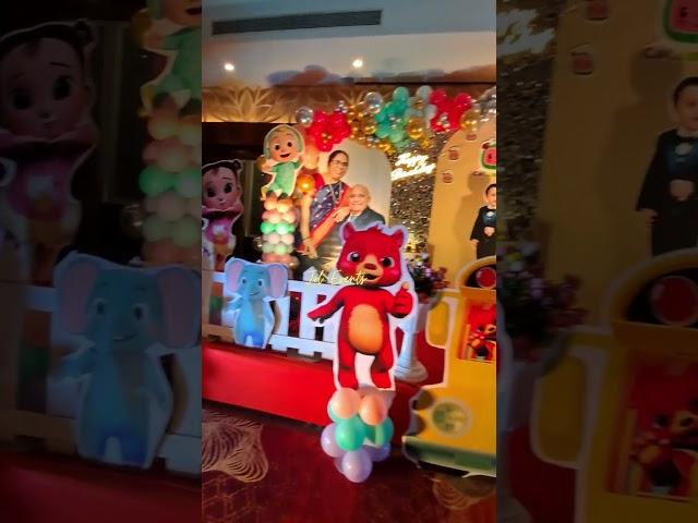 Cocomelon theme birthday  decoration | Kids birthday party decoration ideas