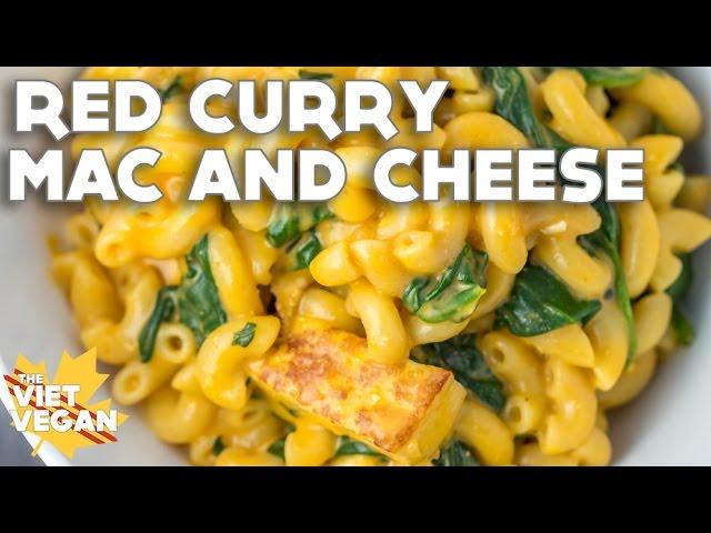 Vegan Red Curry Mac and Cheese | The Viet Vegan