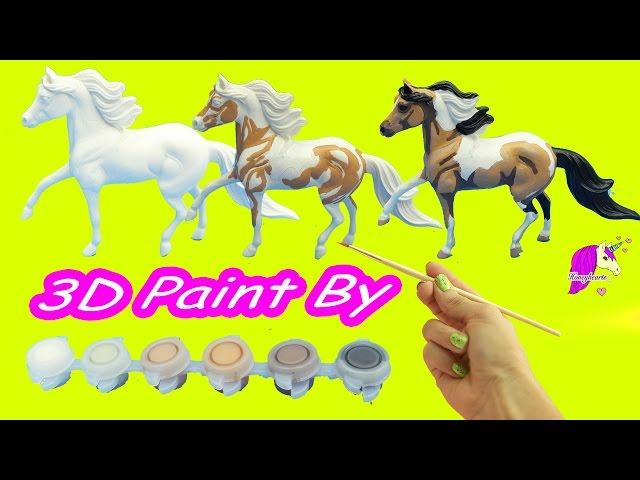 DIY Breyer 3D Paint by Number Pinto Paint Resin Pony Do It Yourself Painting Kit Review