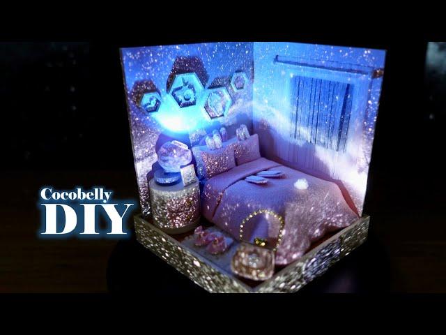 Corner of Happiness | POCOCO Galaxy Projector | DIY Miniature Dollhouse Crafts #POCOCO