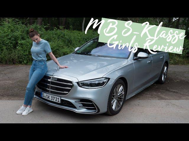 Larissa fährt den 2021 Mercedes-Benz S500 4MATIC (BR 223) mit First Class Fond [4K] - Autophorie