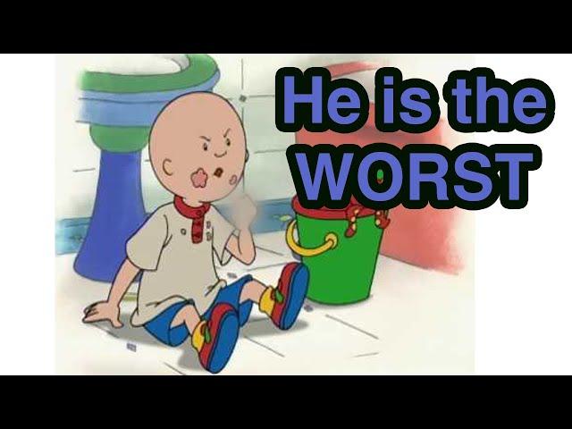 The most HATED cartoon character of all time (Caillou)