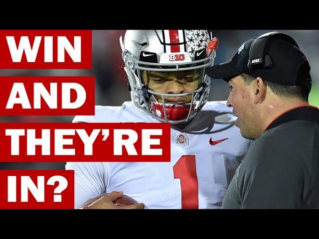 Ohio State Can't Miss the College Football Playoff with a Win (Can They?)
