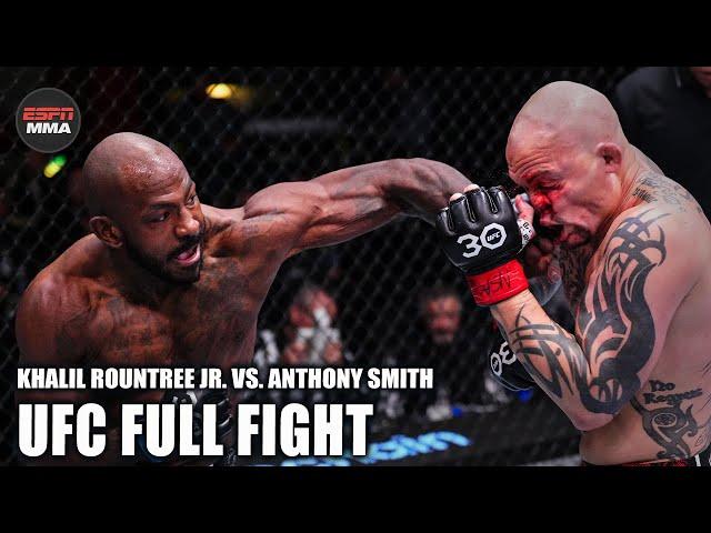 UFC FULL FIGHT: Khalil Rountree Jr. vs. Anthony Smith [Dec. 9, 2023] | ESPN MMA