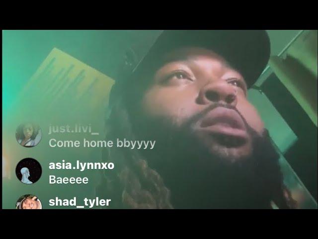 Partynextdoor tweakin on live 8-16-23